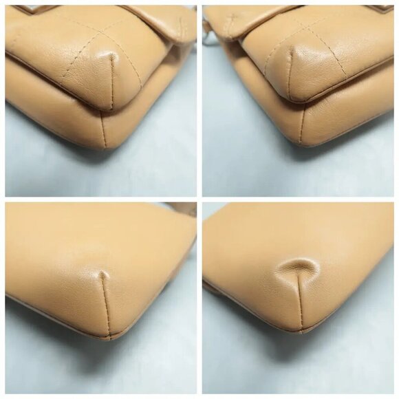 100% Authentic CHANEL Brown Leather Shoulder Bag 1474-111024 - Picture 6 of 12